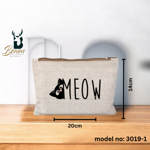 حقيبة مكياج أنيقة بحجم مثالي (14×22 سم) - رفيقتك ا...