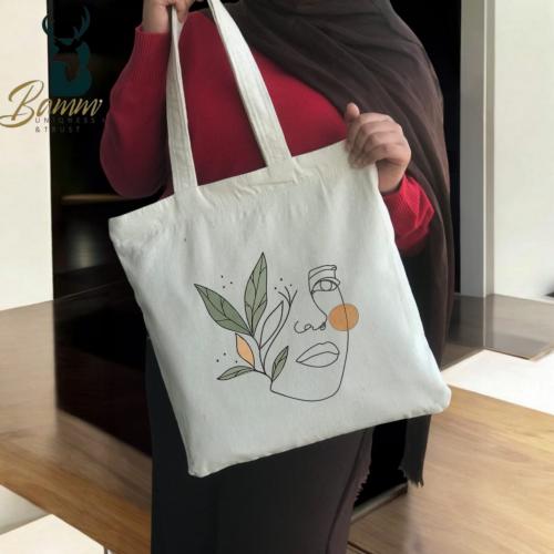 حقيبة توتي باق قماشية أنيقة من Bamm Gulf – تصميم ع...