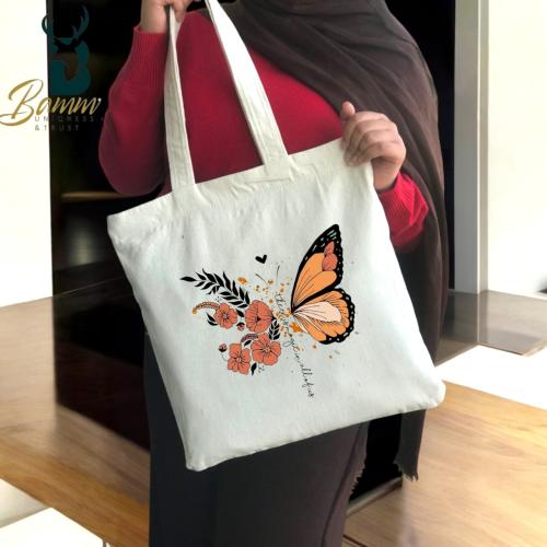 حقيبة توتي باق قماشية أنيقة من Bamm Gulf – تصميم ع...