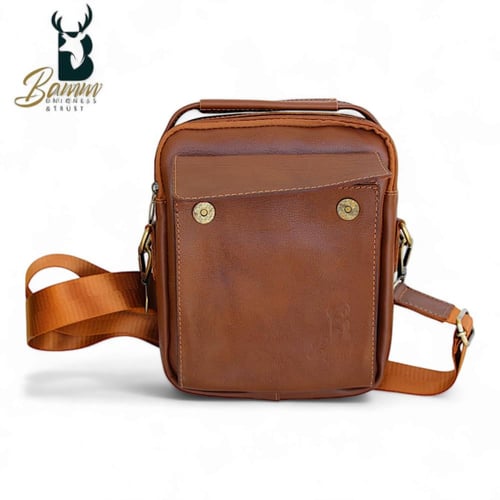 حقيبة كروس من BAMM GULF جلد طبيعي موديل 2804