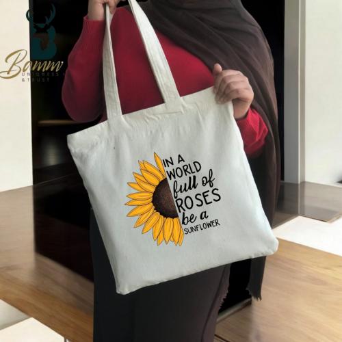 حقيبة توتي باق قماشية أنيقة من Bamm Gulf – تصميم ع...