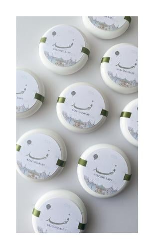 Incense burner with a newborns theme