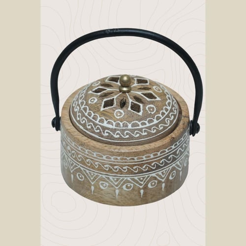 مبخرة الشنطة الخشبية