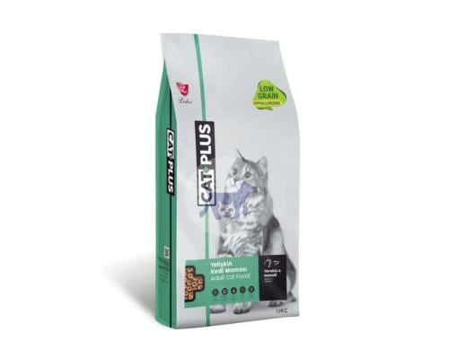 كات بلس طعام جاف للقطط البالغة بالدجاج و الانشوفة
