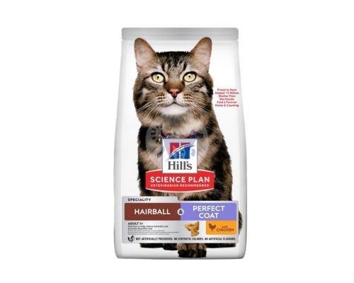 هيلز بيرفكت كوت طعام جاف للقطط للتحكم بكرات الشعر...