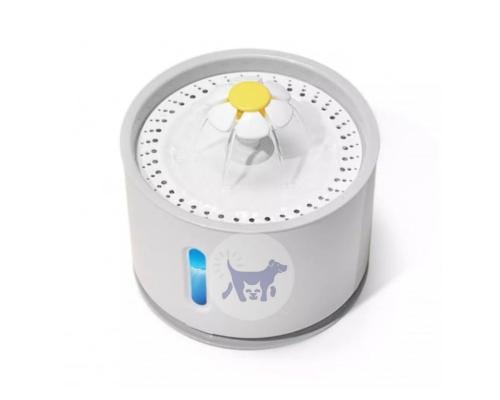 نافورة مياه كهربائية للقطط على شكل زهرة بلاستيكية...