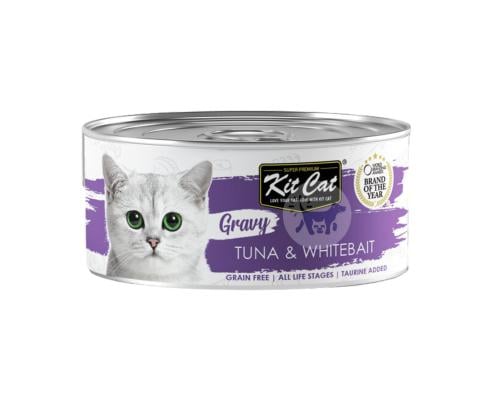 كت كات طعام رطب للقطط بالتونا والوايت بيت 70g