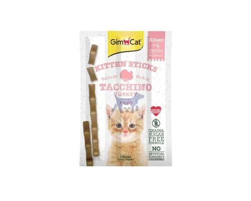 Gim Cat Treats for kitten Turkey Sticks 9g