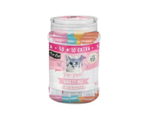 كت كات مكافات للقطط بنكهات متنوعة (15g×60)
