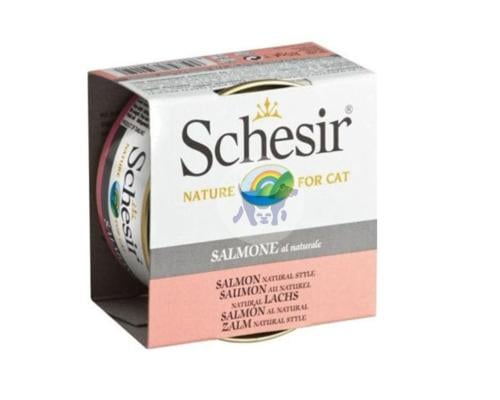 شيزر طعام رطب للقطط بالسلمون وجبة طبيعية 85g