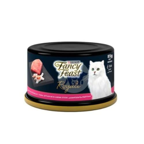 بورينا فانسي طعام رطب للقطط بالتونة و السوريمي في...