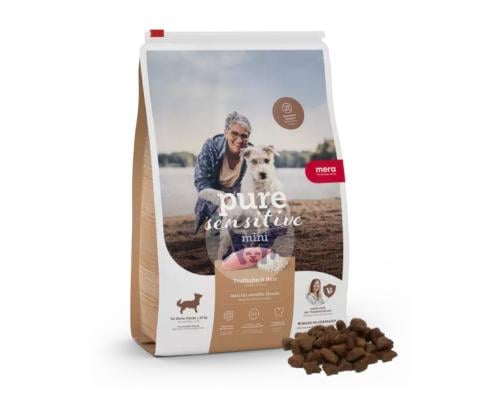 ميرا طعام جاف للكلاب الحساسة بالديك الرومي و الارز...