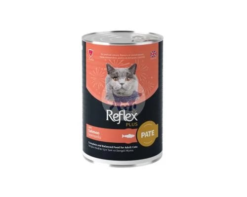 Reflex Wet Cat Food Salmon Pâté 395g