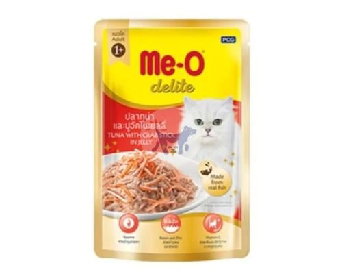 ميو طعام رطب للقطط بالتونة والسلطعون في جيلي 70g