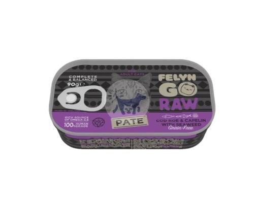 فلاين جو طعام رطب للقطط باتيه الكابلين وبيض سمك ال...