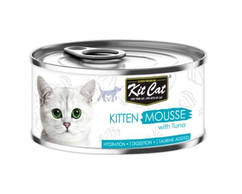 كت كات طعام رطب للكتن مع موس التونا 80g