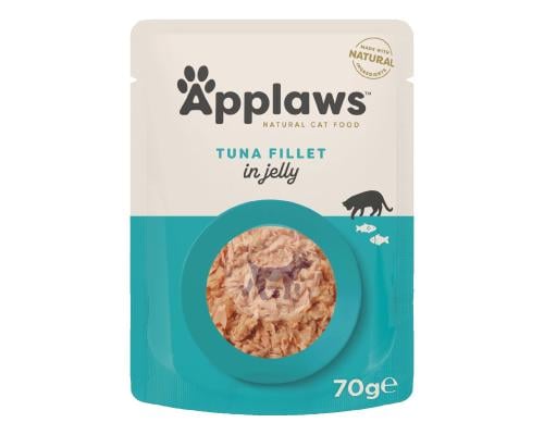 ابلاوز طعام رطب للقطط فيليه التونة في الجيلي 70g