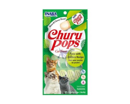 اينابا تشورو بوبس مكافات للقطط بالتونة والدجاج 4×1...