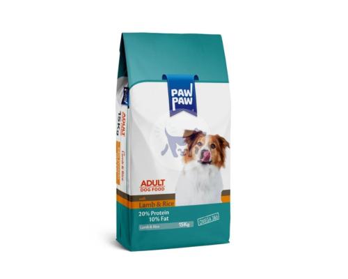 باو باو طعام جاف للكلاب البالغة بلحم الضأن والارز...