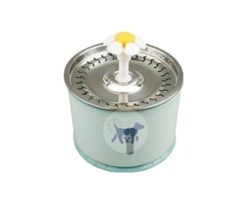 نافورة مياه ستانلس ستيل متعددة الألوان للحيوانات ا...