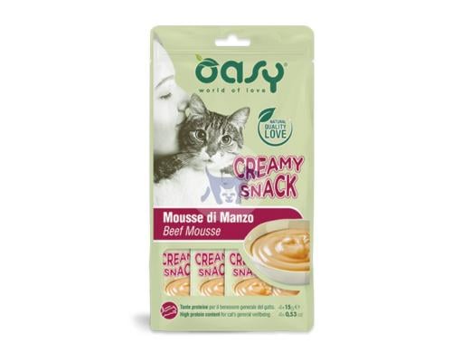 أوسي مكافات للقطط هريس اللحم البقري 4*15g