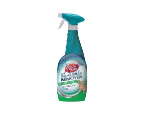 سيمبل سولوشن منظف ومزيل البقع والروائح للقطط 750ml