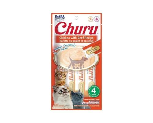 اينابا تشورو مكافات للقطط هريس الدجاج واللحم البقر...