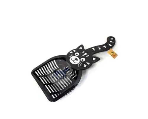 سكوب لازالة فضلات الليتر بوكس للقطط على شكل قطة بع...