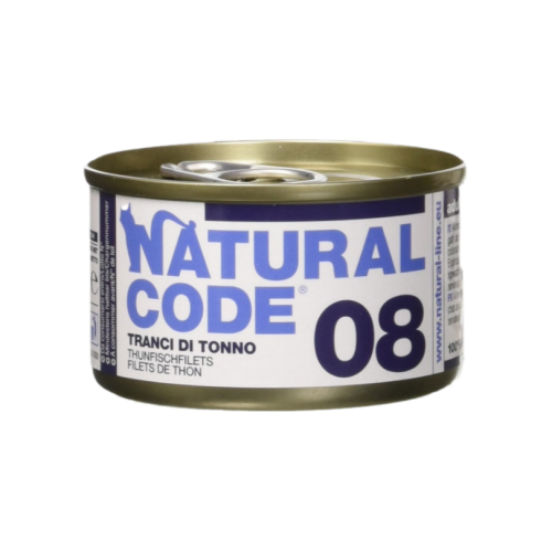 ناتشورال كود طعام رطب للقطط فيليه التونة 85g