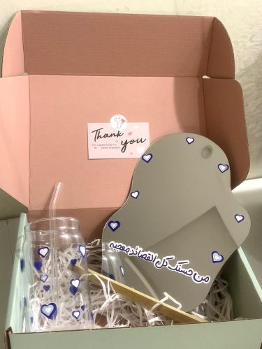 بوكس القلوب الزرقاء