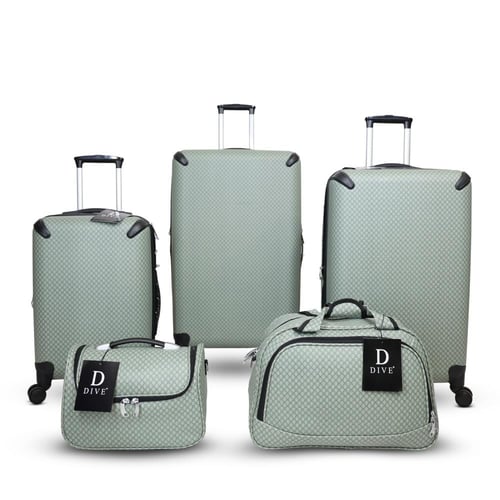 حقائب جلد 5 قطع