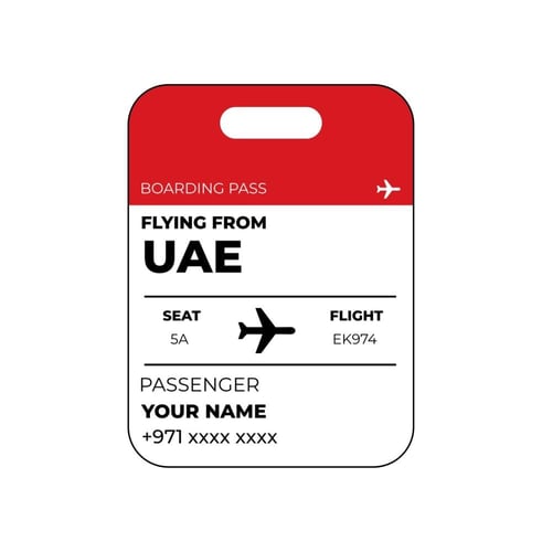 3 بطاقات بوردينج باس