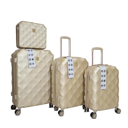 حقائب فايبر 4 قطع