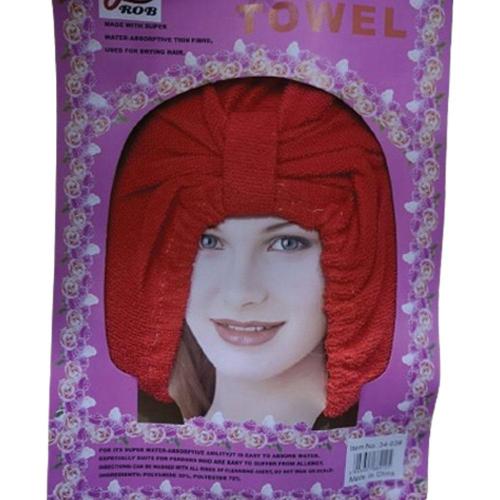 منشفة تجفيف الشعر (الوان عشوائي)