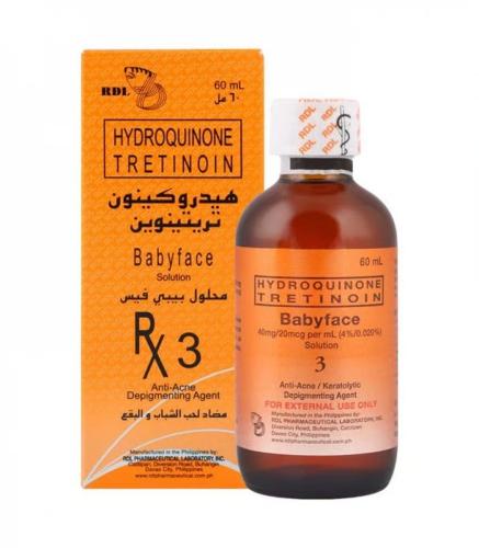 محلول بيبي فيس رقم 3 مضاد لحب الشباب والبقع من ار...