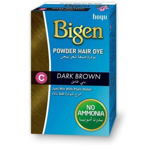 صبغة حواجب بني غامق