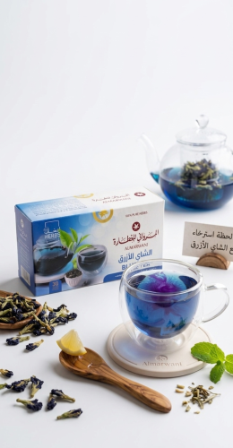 Blue tea