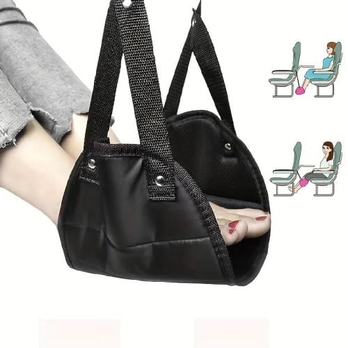 مسند قدمين للطائرة بحزام قابل للتعديل