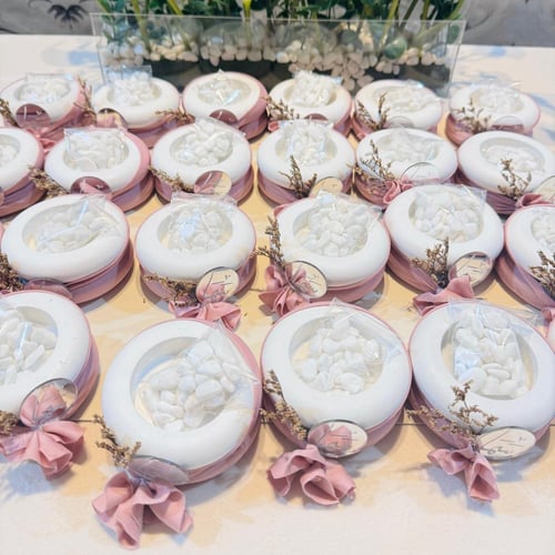 مبخرة مصنوعة بالاسمنت للتوزيعات( 12 حبات)