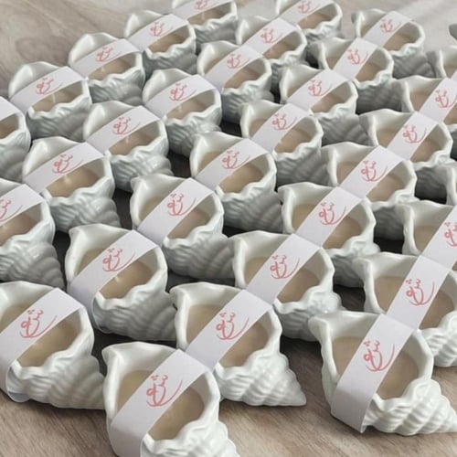 شموع الصدفة معطرة 10حبات