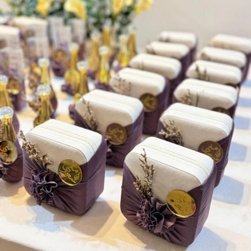 توزيعات الاوركيد 36 قطع مع الفلين