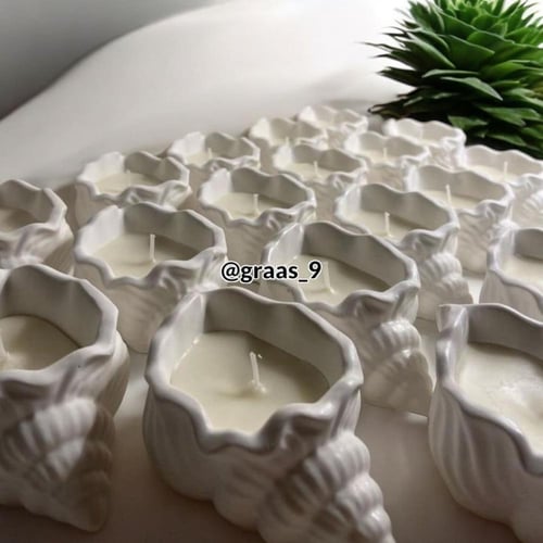 شموع الصدفة معطرة 10حبات