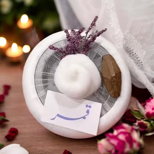 مبخرة مصنوعة بالاسمنت للتوزيعات ( 12 حبات )
