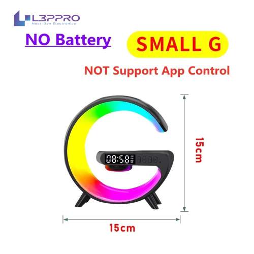 محطة شاحن لاسلكية RGB LED