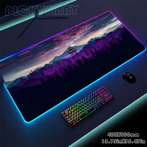 ماوس باد XXL بإضاءة RGB