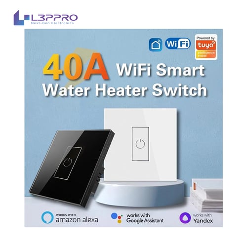مفتاح ذكي 40A مدعوم بي اليكسا