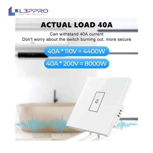 مفتاح ذكي 40A مدعوم بي اليكسا