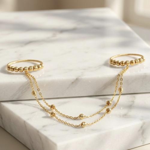 Durika single ring, 21 karat