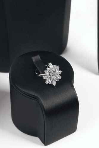 طقم اكسسوار زركون 4 قطع - (تصميم رقم 18)