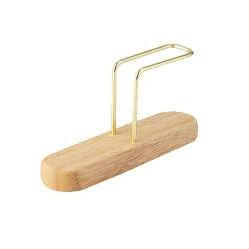 منظم فلاتر القهوة | خشب فاتح